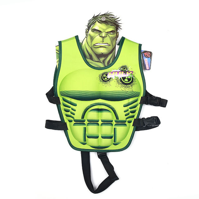 Spandex Buoyancy one-piece Boys Life Jacket - Hulk
